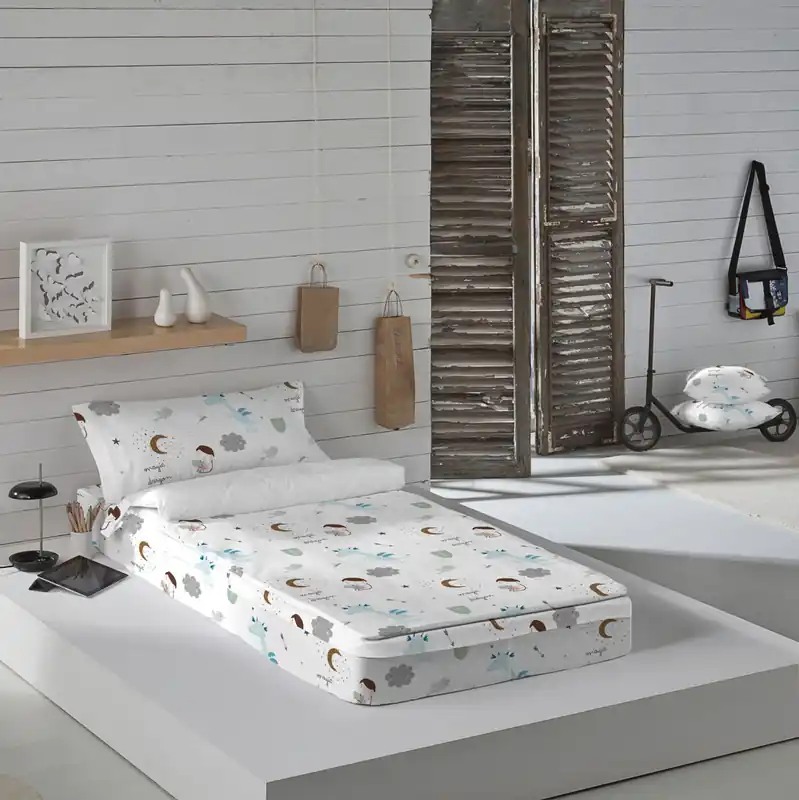 SACO NORDICO SIN RELLENO MAGIC DRAGON ROT CAMA 90 - Textil
