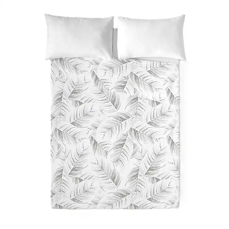 SANDAL - Juego de Sábanas Estampadas 2 Piezas Cama 90 - Algodón Extra Suave - Incluye Sábana Encimera + 1 Funda de Almohada - ACANTO STONE