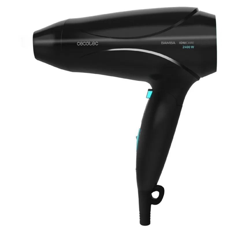Secador de pelo Cecotec IoniCare 5450 Power&Go Pro Fire 2400W diseño plegable negro - Electrodomésticos