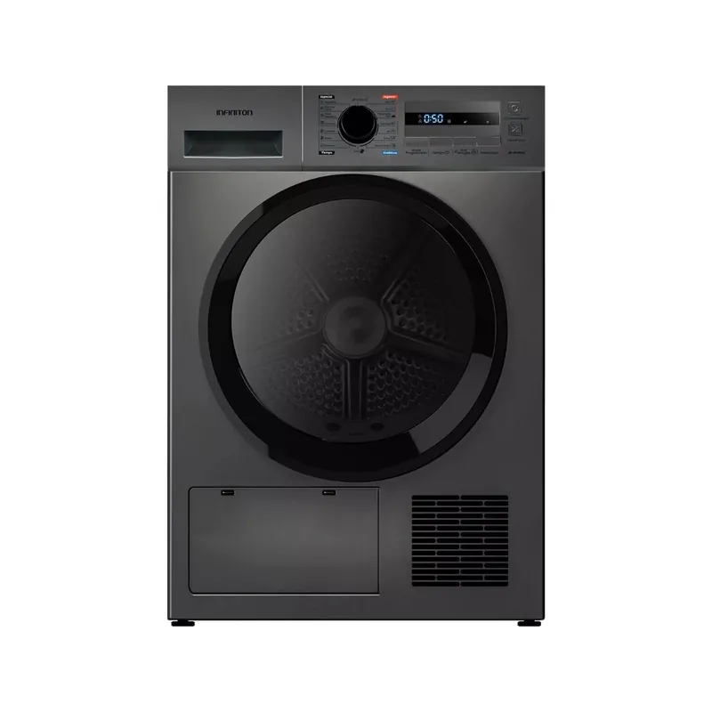 Secadora bomba de calor Infiniton SD-BC8EDX 8kg 16 programas E inox 85 cm
