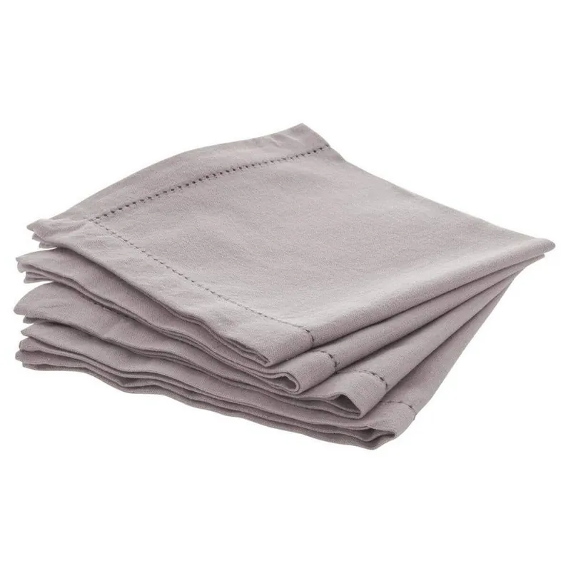 Servilletas Atmosphera Gris (40 x 40 cm) - Textil