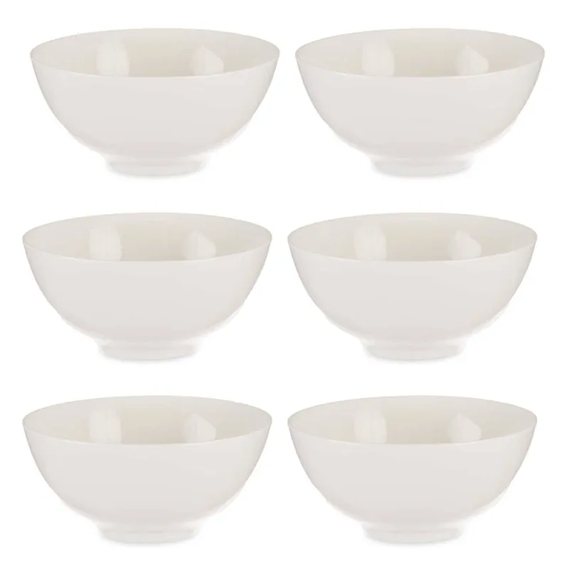 Set 6 cuencos porcelana aperitivo colección VESSIA - Cocina