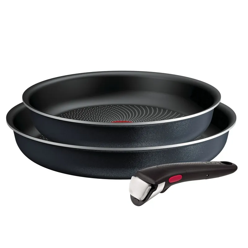 Set de 2 sartenes INGENIO 24cm y 28cm mango extraíble TEFAL - Cocina