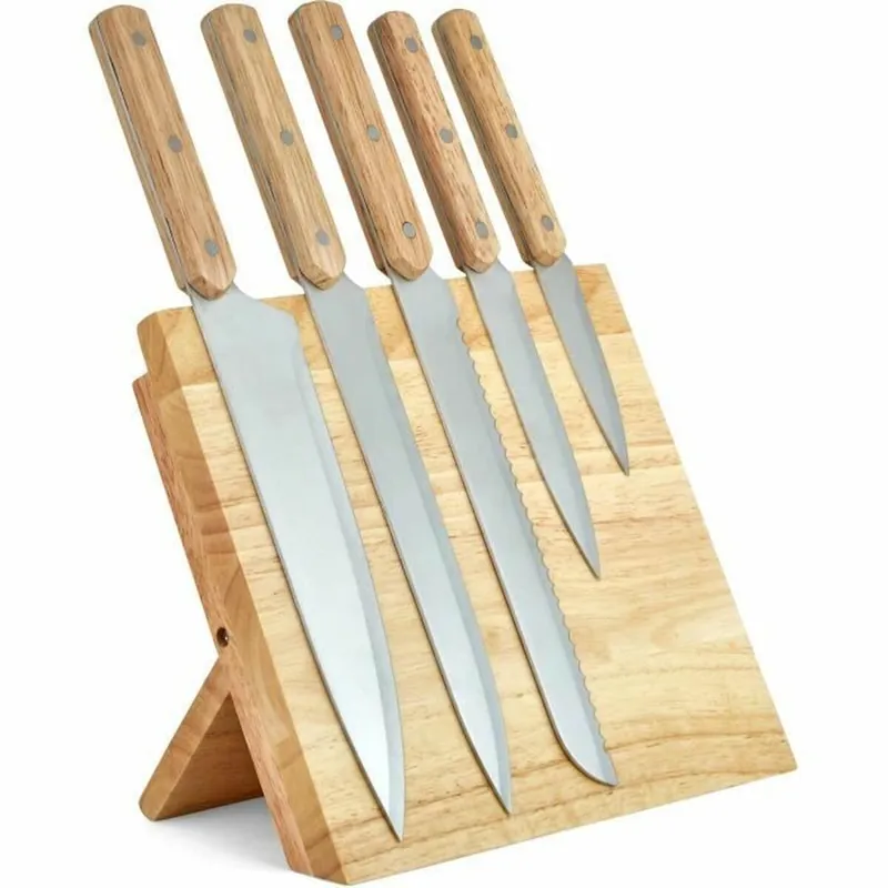 Set de Cuchillos Livoo Acero Acero Inoxidable (5 Unidades) - Cocina