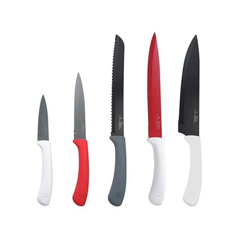 Set de Cuchillos Pierre Cardin Acero Inoxidable (5 pcs) - Cocina