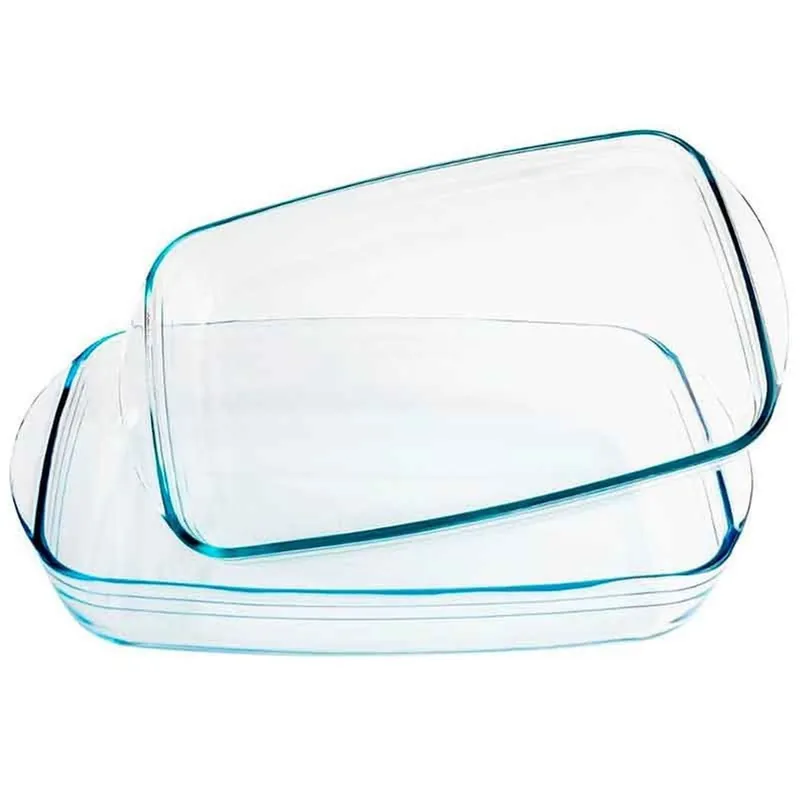 Set de 2 fuentes para horno Classic Pyrex rectangular 1,9L/2,6L - Cocina