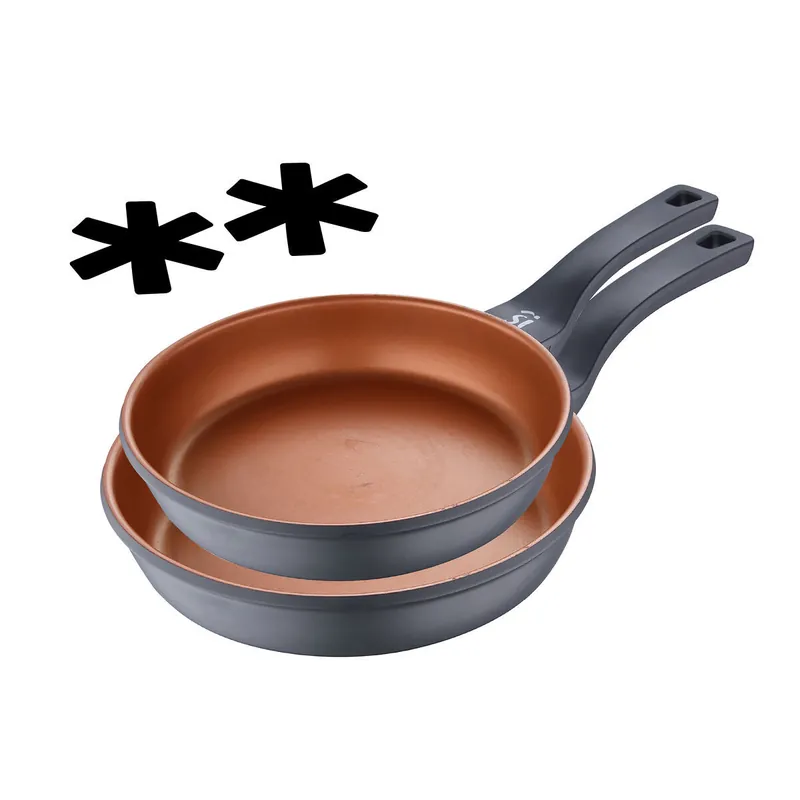 Set de Sartenes San Ignacio Aluminio fundido Bronce (4 Unidades) - Cocina