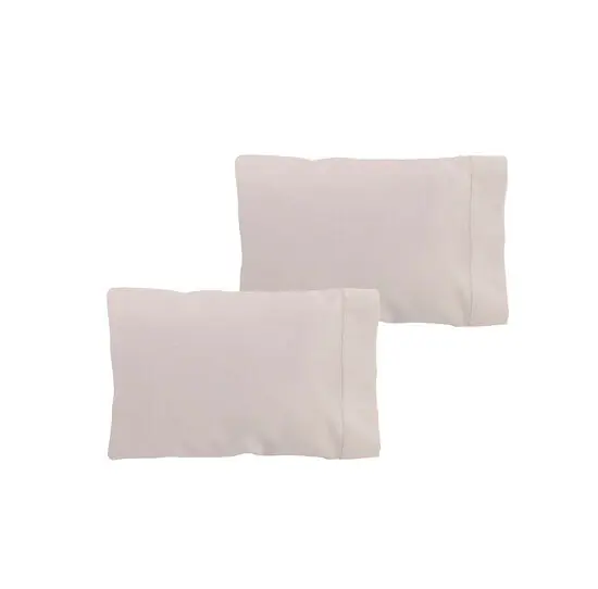 Set Dos Fundas de Almohada Donegal 70cm o Cama 135cm Beige - Textil