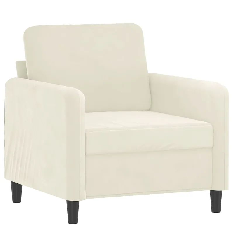 vidaXL Sillón de terciopelo gris oscuro 60 cm - Sofás sillones puffs