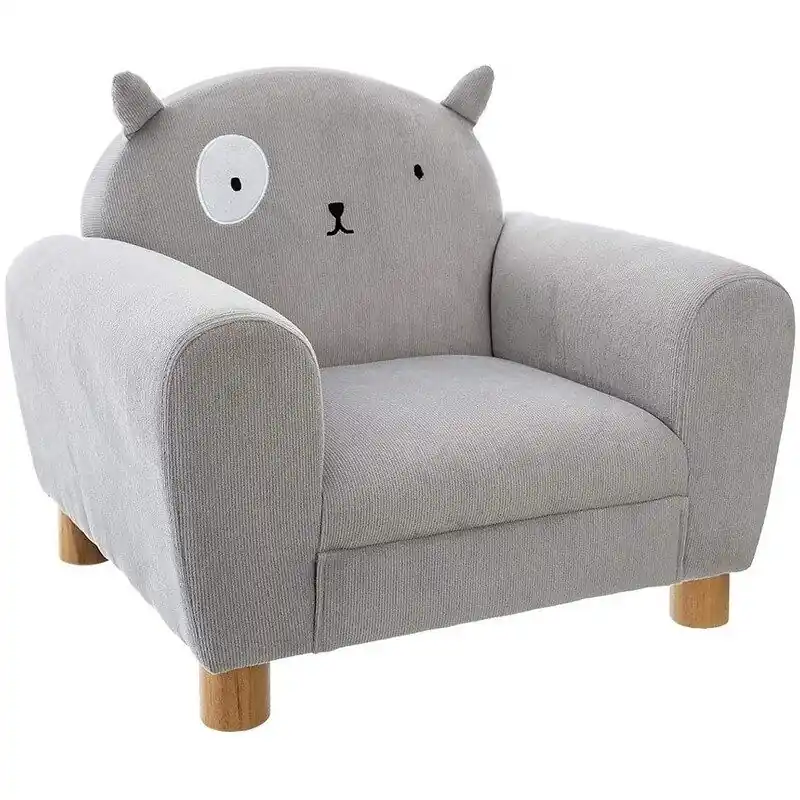 Sillón infantil poliéster gris 52x44x43cm - Bebé