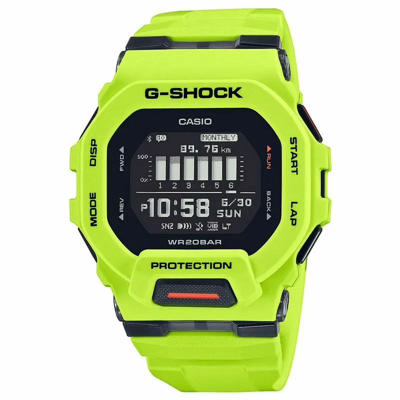 Smartwatch Casio G-SQUAD STEP TRACKER BLUETOOTH® Negro