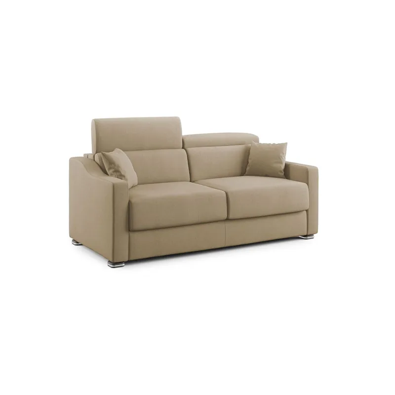 Amber Sofá cama convertible con tela desmontable 171 cm (mat. 120x197) Verde - Sofás sillones puffs