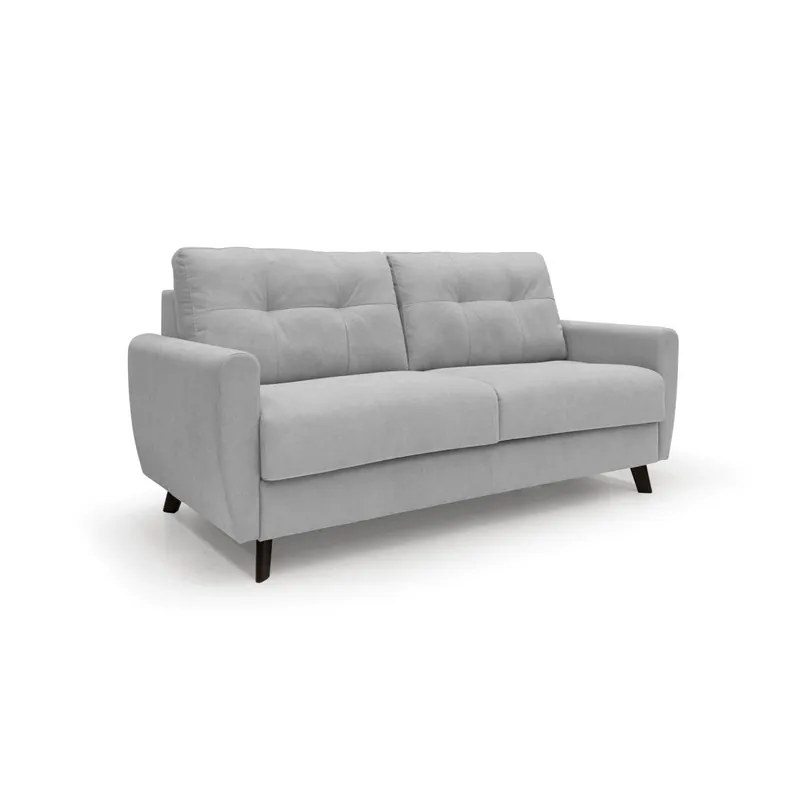 Callisto Sofá cama convertible de tela suave e impermeable 208 cm (mat. 160x197) Amarillo - Sofás sillones puffs