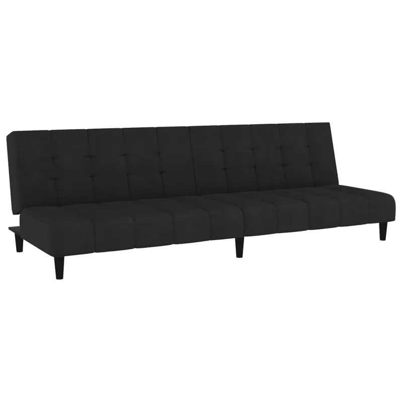 vidaXL Sofá cama de 2 plazas terciopelo rosa - Sofás sillones puffs