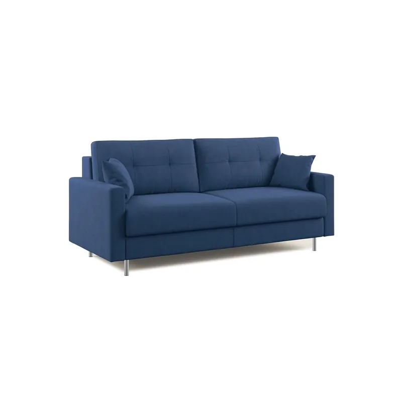 Megan Sofá convertible en microfibra extraíble 188 cm (mat. 140x197) Amarillo - Sofás sillones puffs