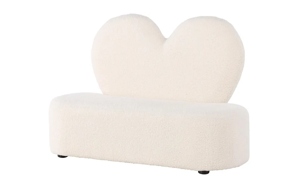 Sofá infantil KIDS 99x36x65 Beige - Bebé