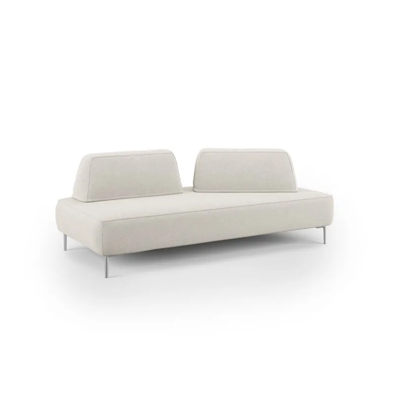 Newton Sofá modular con respaldos removibles 167 cm Amarillo - Sofás sillones puffs