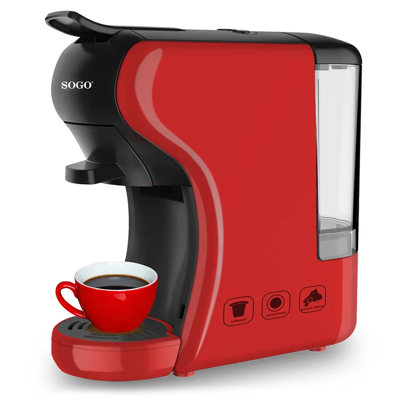 CAFETERA EXPRESO MULTI CÁPSULA 3 EN 1 - 0,6L - 1450W