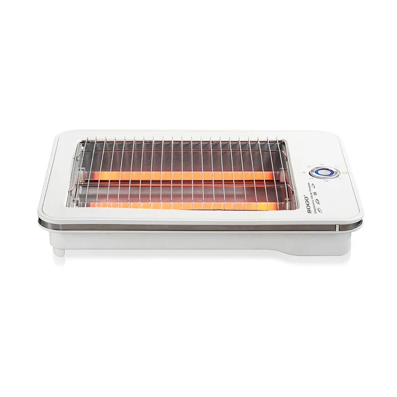 TOSTADORA PLANA BLANCA - 2 REBANADAS - 700W