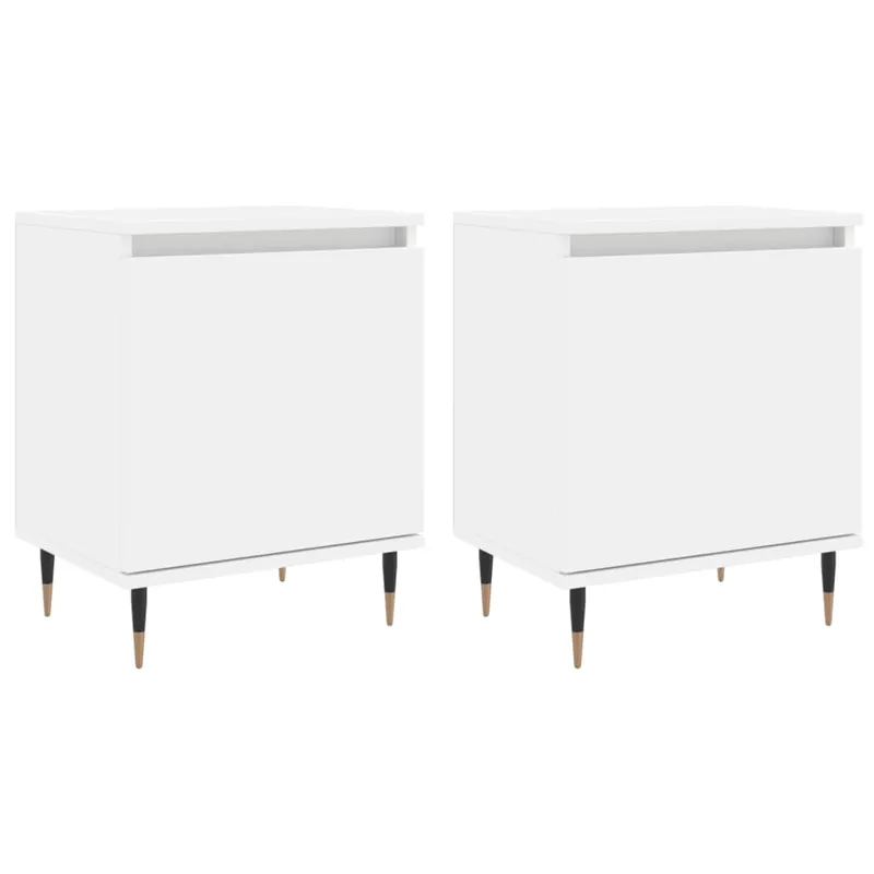 Soluna Home - Mesitas De Noche Madera Roble Sonoma 2 peças 40 x 30 x 50 cm