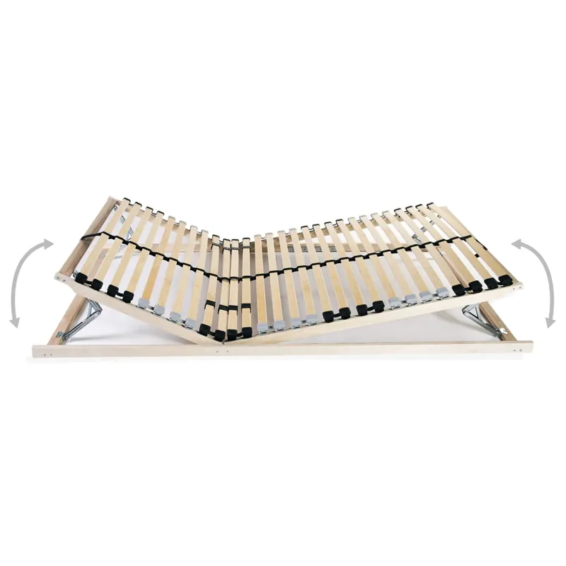 Somieres de cama 2 unidades con 28 láminas 7 zonas 70x200 cm 24 la¡minas - Descanso