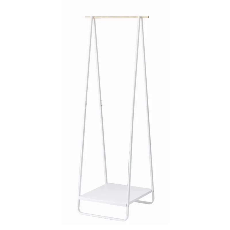 Soporte de metal y madera - H140 cm