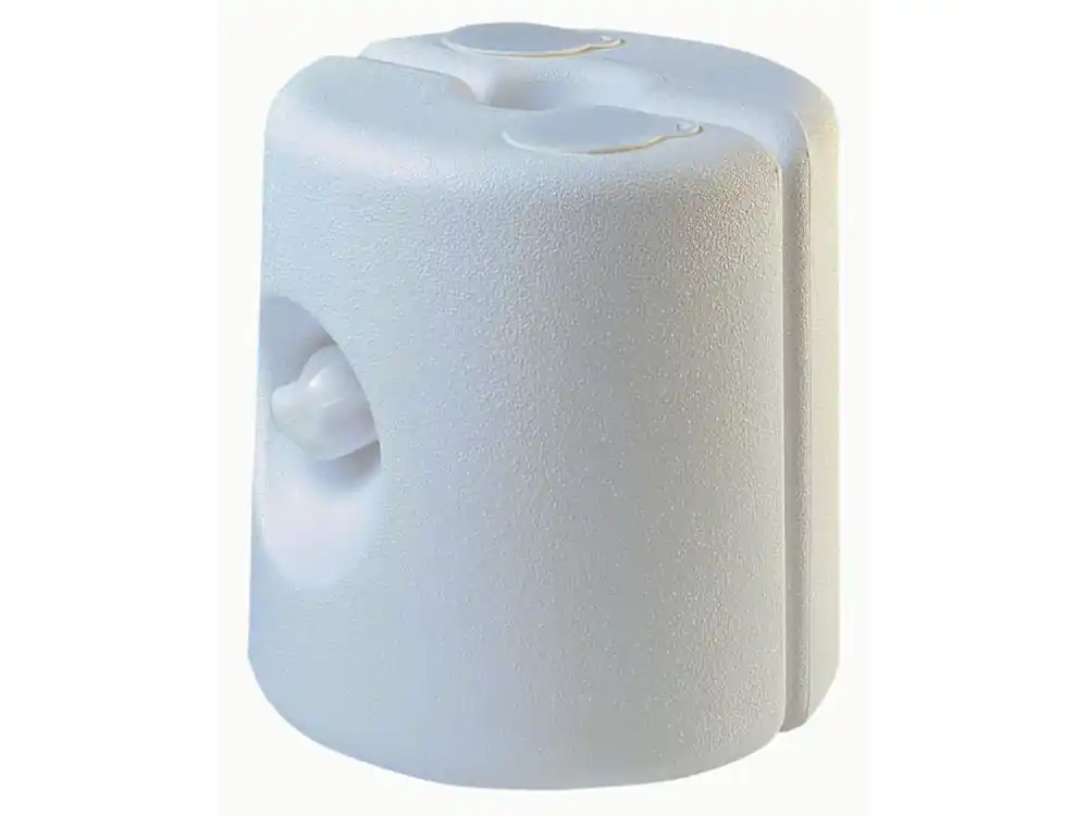 Base de cenador para rellenar - Ø 24 x 25,5 cm - Blanco