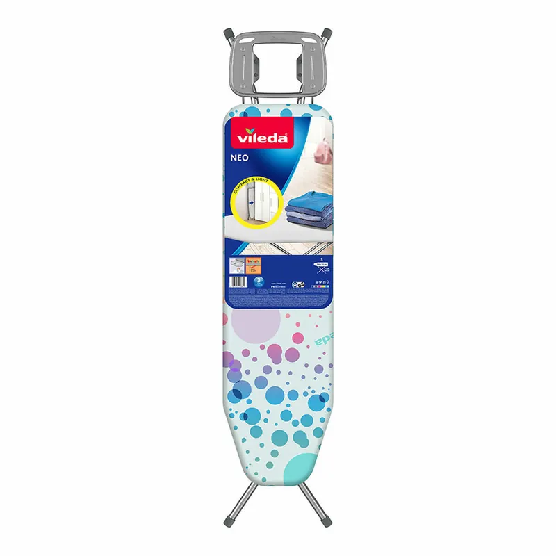 Tabla de Planchar Vileda 163309 Neo Pequeña Metal Algodón (114 x 33 cm) - Electrodomésticos