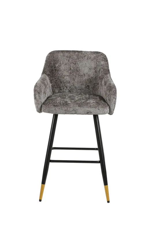 Taburete alto ROYAL azul fijo 94cm de alto - Muebles