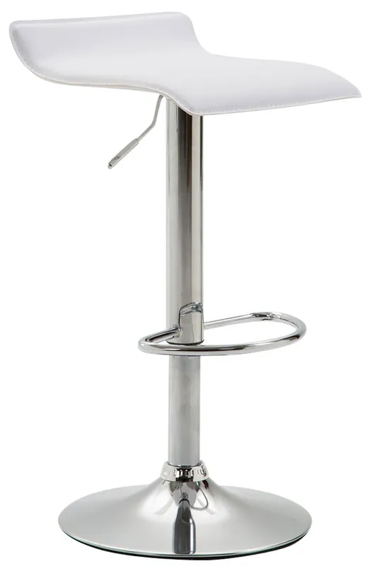 Taburete De Bar Dyn V2 tapizado en cuero sintético 39x36x63-84 cm