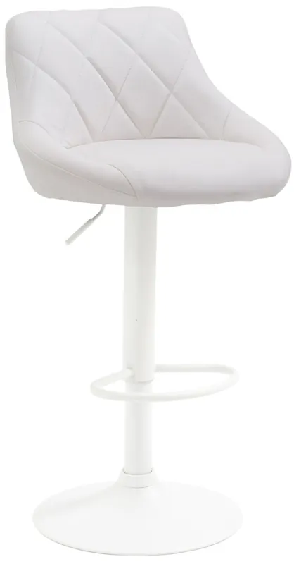 Taburete De Bar Lazio tapizado en Simil Cuero 49x46x83-104 cm