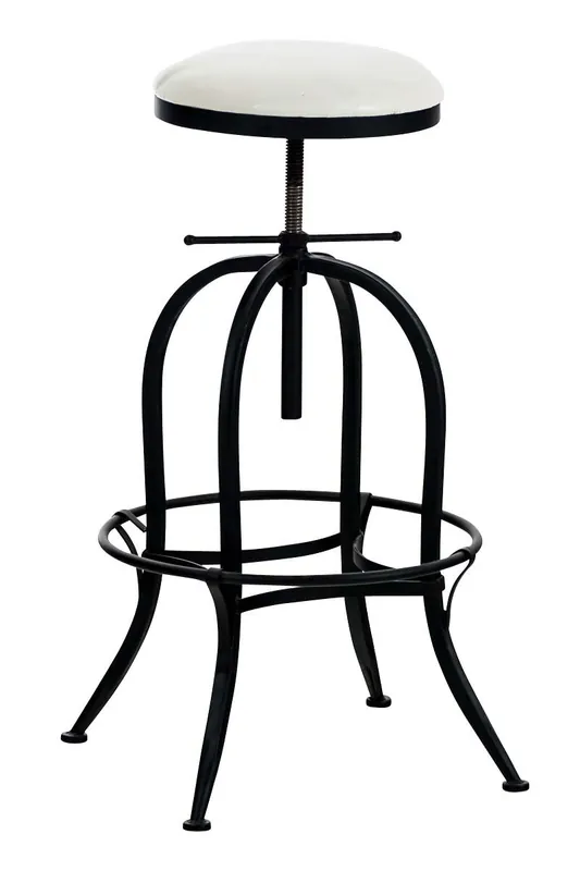 Taburete Industrial Radong Metal Bronce 45X45X73 cm - Muebles