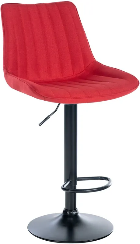 Taburete de bar Toni en tela 50x49.5x91-112 cm
