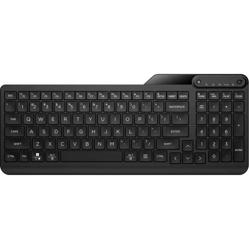 Teclado HP 7N7B9AA#ABE Negro - Electrónica