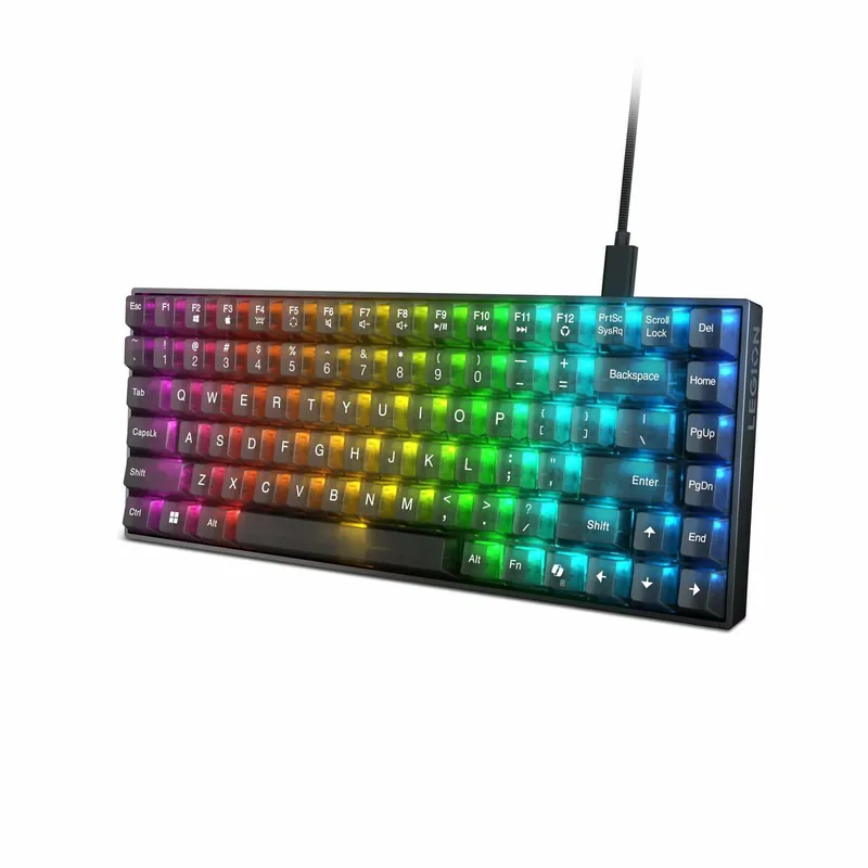 Teclado Gaming Lenovo Legion K510 Mini Pro Gris Qwerty Español - Electrónica