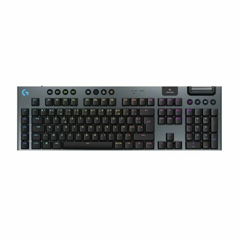 Teclado Inalámbrico Logitech G915 X Negro AZERTY - Electrónica