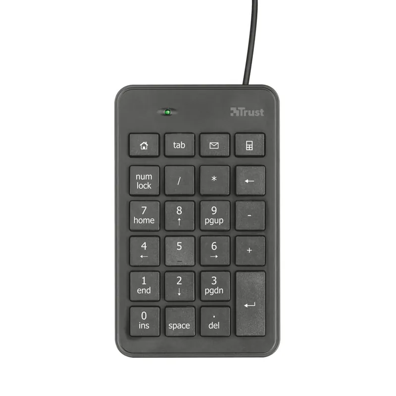 Teclado numérico Trust 22221 Negro - Electrónica