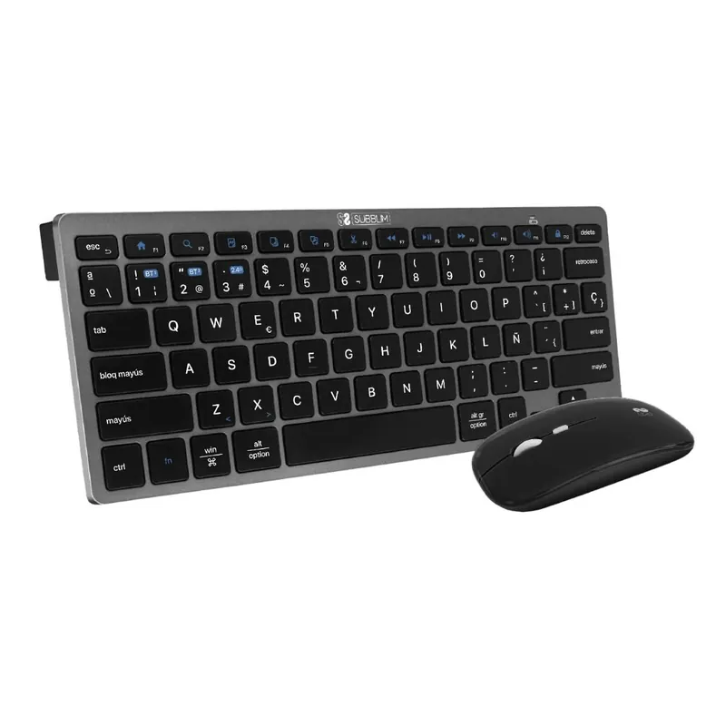 Teclado Subblim SUBKBC-OCO020 Gris (2 Unidades)