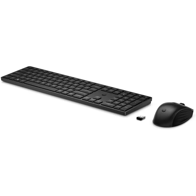 Teclado y Ratón HP 4R013AA Negro Inglés Qwerty US - Electrónica