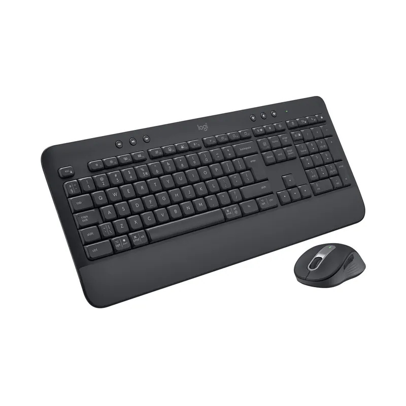 Teclado y Ratón Inalámbrico Logitech MK650 Gris QWERTY - Electrónica