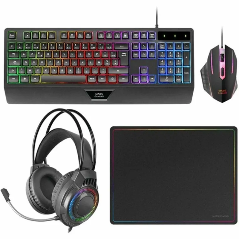 Teclado y Ratón Mars Gaming MCP124PROES - Electrónica