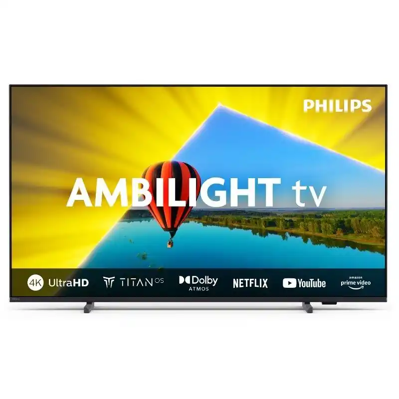 Televisor Smart TV Philips 43PUS8079 4K UHD 43'' Ambilight Titan OS F negro - Electrónica
