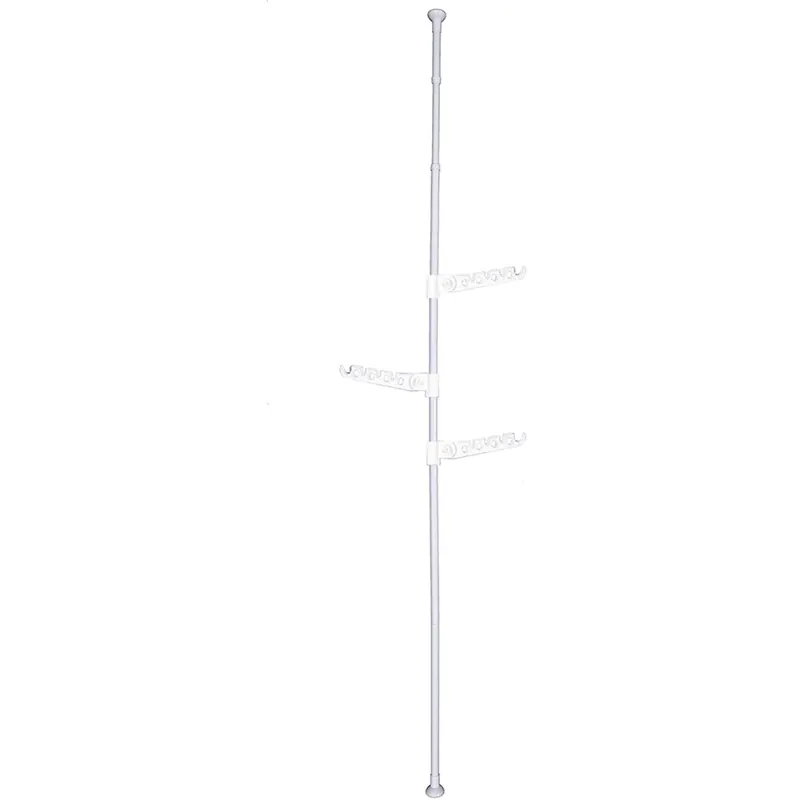 Tendedero perchero portátil vertical tubo extensible Klack® - Decoración
