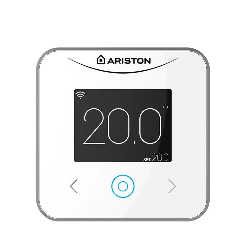 Termostato inteligente wifi, Ariston, Cube S Net Blanco, Conexión por cable - Electrodomésticos