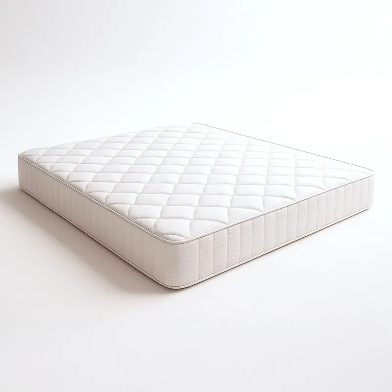 The White Stone Colchón Ignífugo 80x190 en Memory Foam Altura 20 cm | Ortopédico | Revestimiento Anallérgico y Antibacteriano | Fabricado en Italia - Descanso