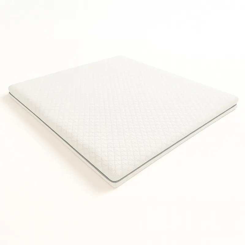 The White Stone Sobrecolchón 80x190 en Memory Foam de 9 Zonas Diferenciadas | Altura 10 cm | Revestimiento Desenfundable en Tejido Pure Hipoalergénico | Made in Italy - Descanso