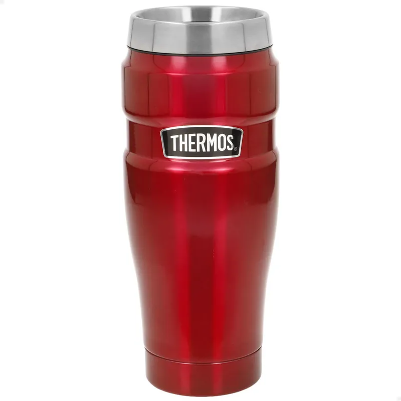 Thermos Vaso térmico de acero inoxidable 470 ml rojo - Cocina