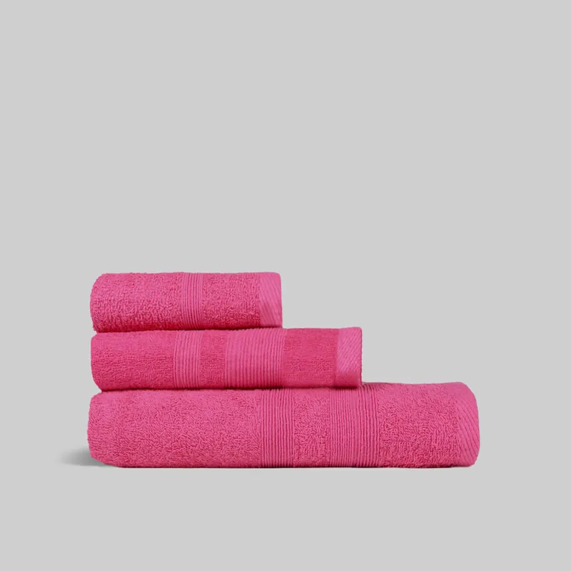 Toalla Sábana (100x150cm) Fucsia Donegal Collections - Textil