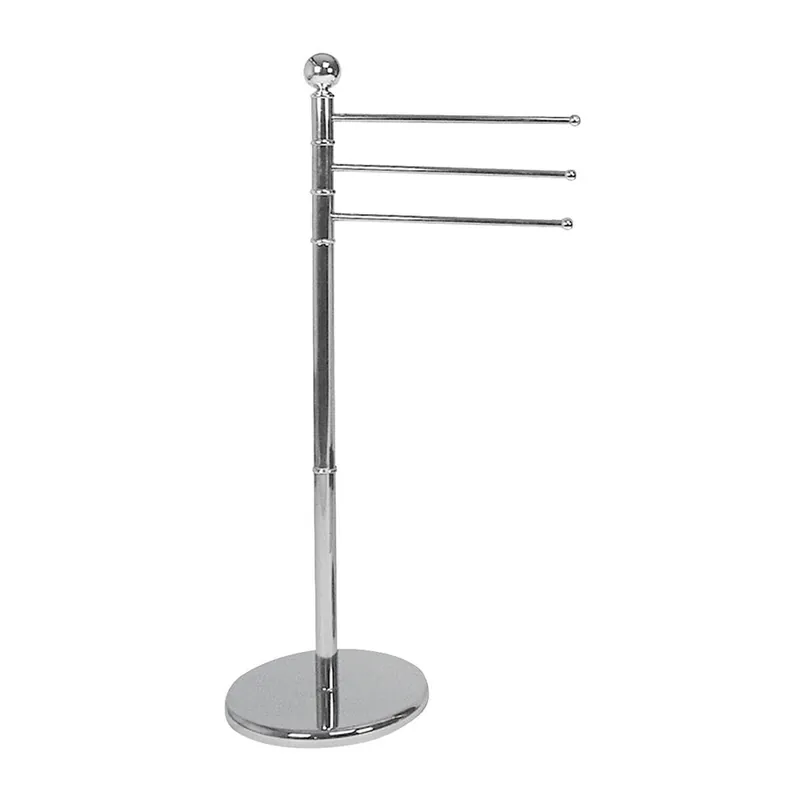 Toallero de Pie Wenko Exclusive 90 x 48.5 x 28.5 cm Plateado - Baño