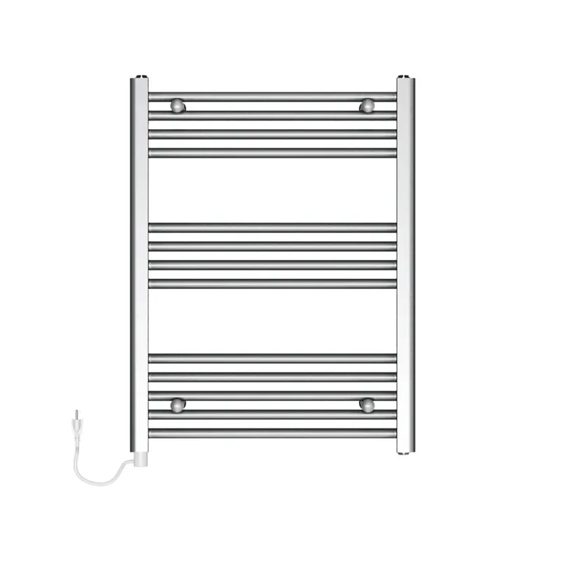 Toallero eléctrico HAEGER Family Warm Chrome 80x60 cm, Cromo, 300 W - Baño